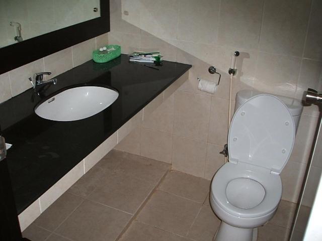 Koupelna v ubytování Hotel Wisata