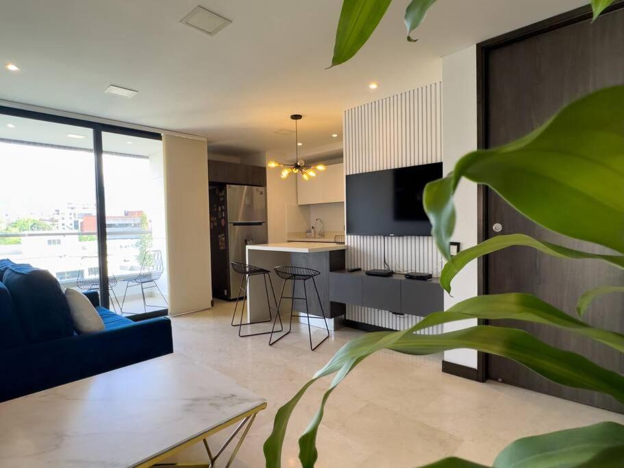 Køkken eller tekøkken på 1201 Luxury Excelente ubicación