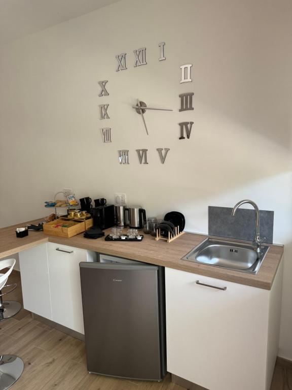 Kuchyň nebo kuchyňský kout v ubytování RG MAISON - Room 35