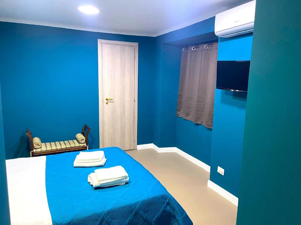 Posteľ alebo postele v izbe v ubytovaní Bed and Breakfast Napoli Centro storico