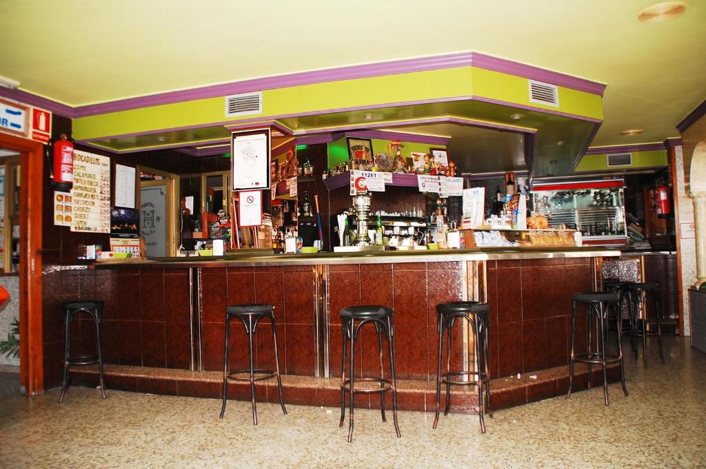 Lounge alebo bar v ubytovaní Hostal Mary Tere
