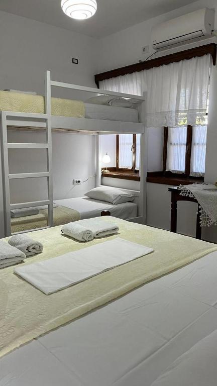 Postel nebo postele na pokoji v ubytování Cico Hostel &private room