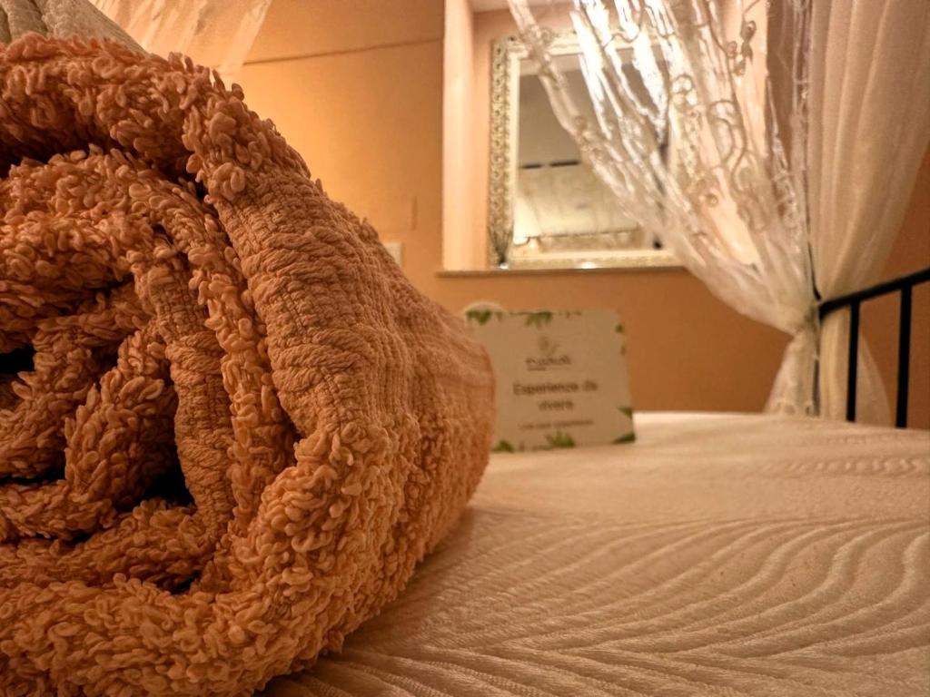 Postel nebo postele na pokoji v ubytování Agri Resort Masusa