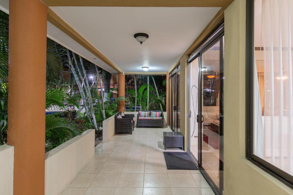 Posezení v ubytování Green Villas El Coco