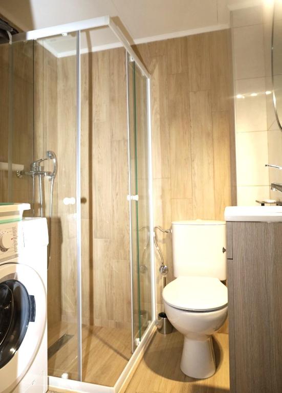 Koupelna v ubytování xanthi BnB1