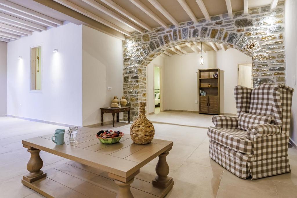 A seating area at RODON Luxury Villas