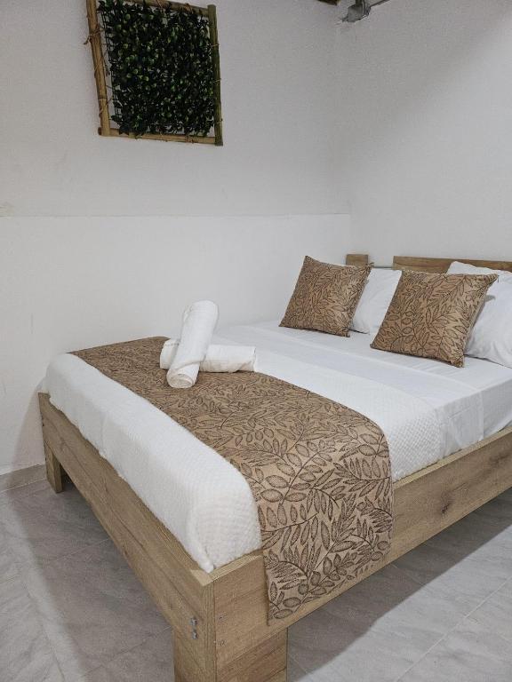 Postel nebo postele na pokoji v ubytování Eden Hotel