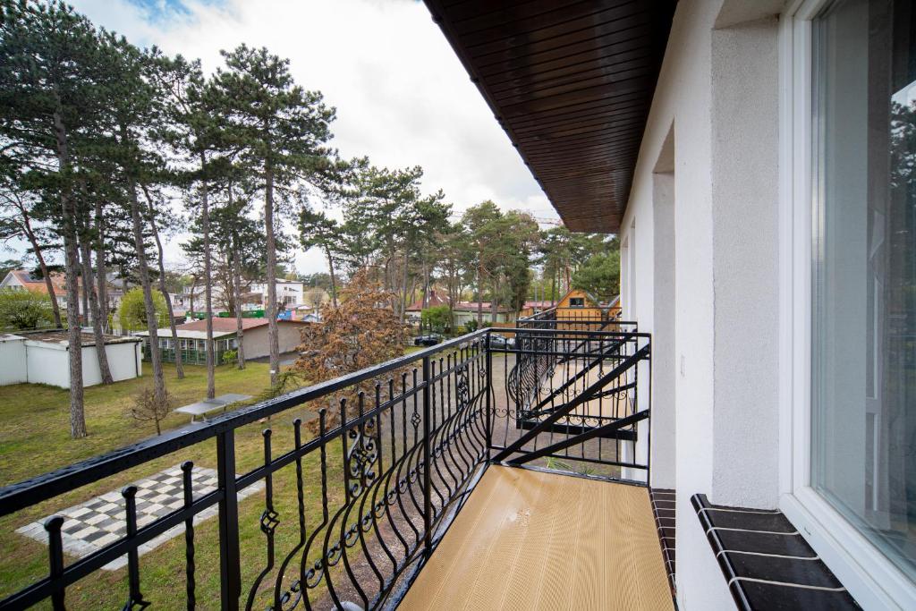 Balkón nebo terasa v ubytování Ośrodek Wczasowy Marevita