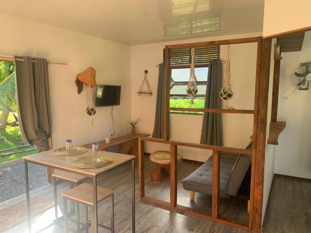 Fare lei , bungalow en toute simplicité - photo 5 - Raiatea, Polynésie