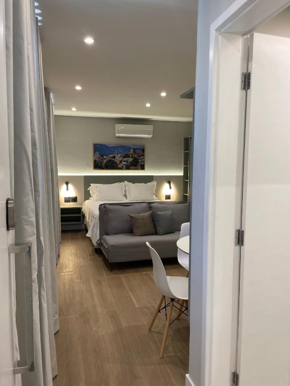 Iguatemi Stay B - PREMIUM location, MODERN and NEW space, Affordableにあるベッド