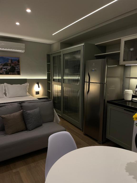 Iguatemi Stay B - PREMIUM location, MODERN and NEW space, Affordableにあるシーティングエリア