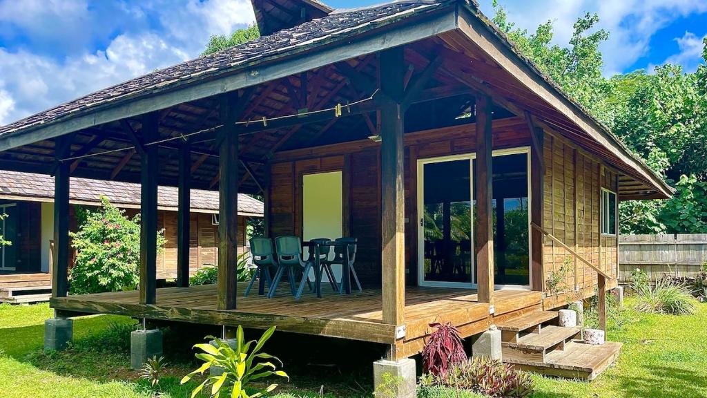 Lodge ORION - Coté Lagon - photo 2 - Raiatea, Polynésie