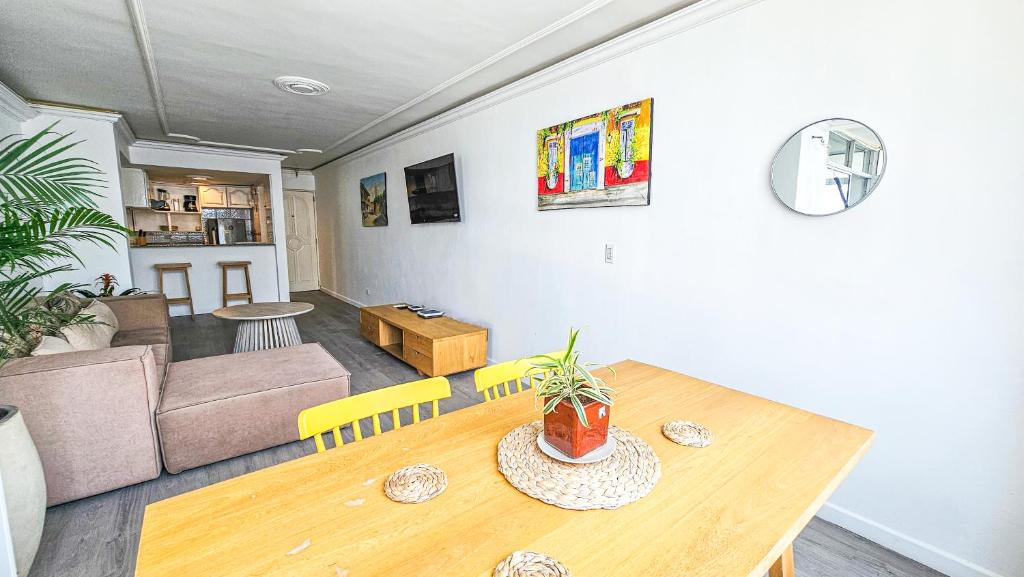 Posezení v ubytování El Laguito Cartagena - Apartamento 2 habitaciones acceso directo a playa