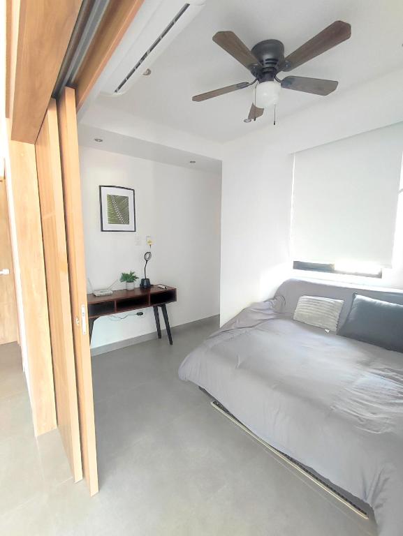 Postel nebo postele na pokoji v ubytování Mountain View Luxury Condo I Céntrico