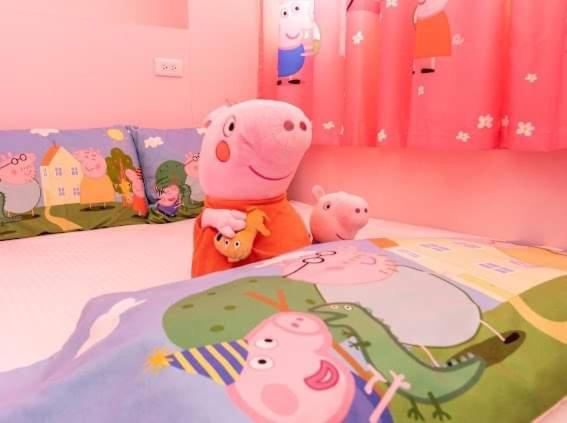 Postel nebo postele na pokoji v ubytování Haoyue Tongxin Family Homestay