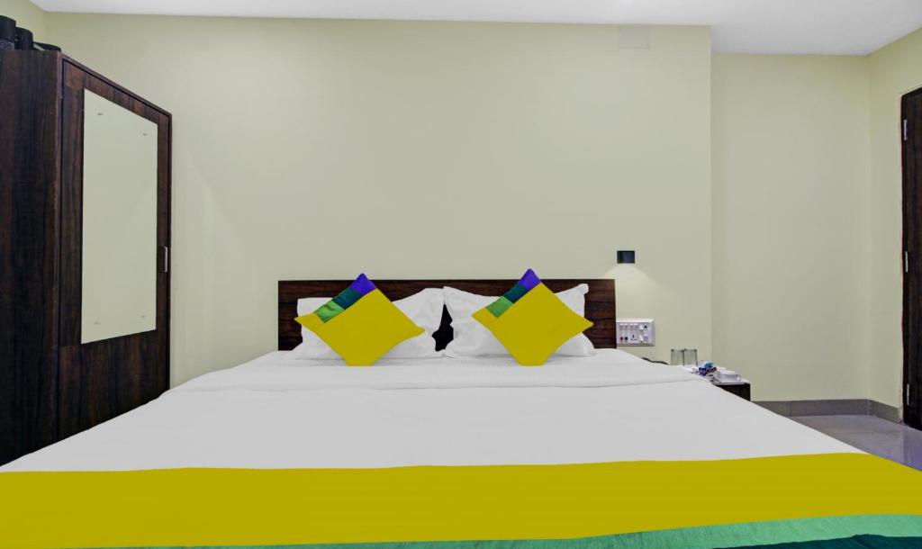 Postel nebo postele na pokoji v ubytování Hotel Park Central