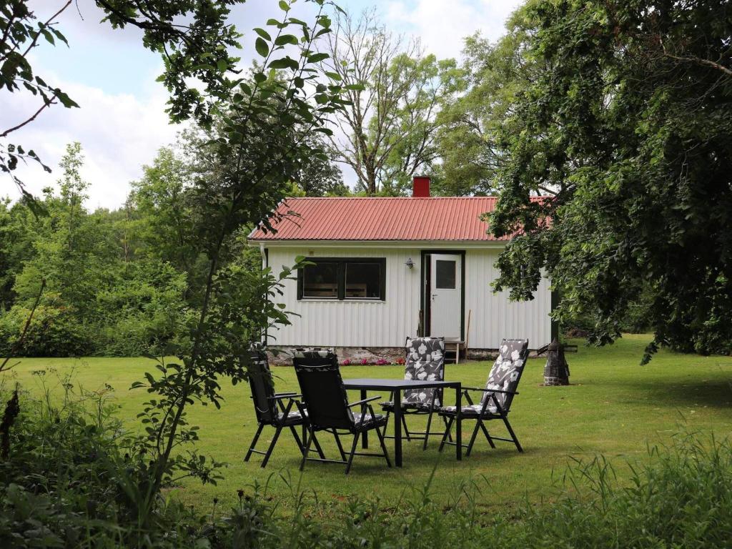 Zahrada ubytování 4 person holiday home in KARL GUSTAV