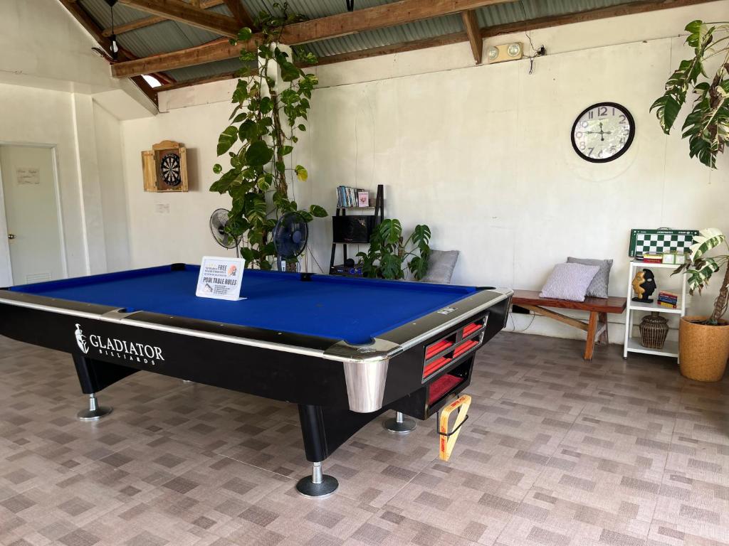 Biliár nebo kulečník v ubytování Alaia Studios