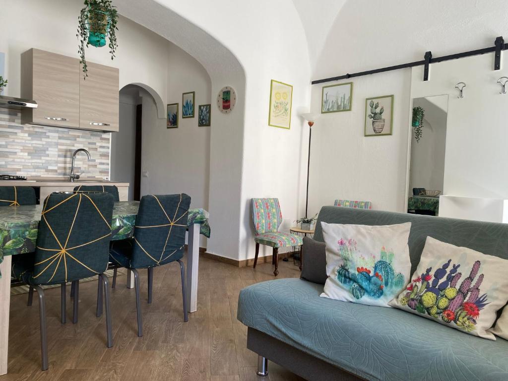 A seating area at La fortezza