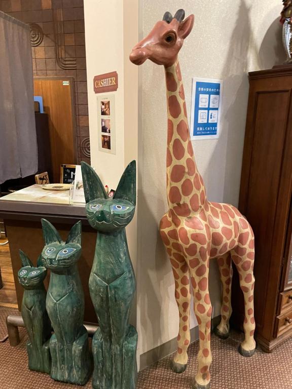 Zvířata v hotelu nebo okolí