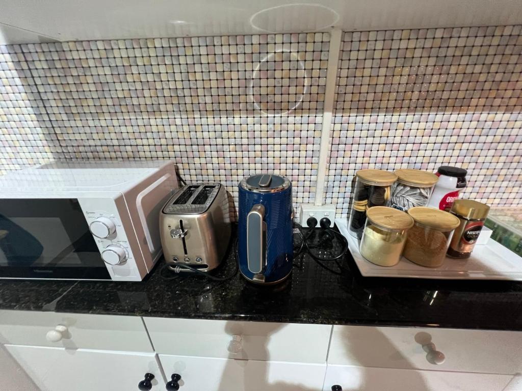 Kuchyň nebo kuchyňský kout v ubytování “Marley’s Home“