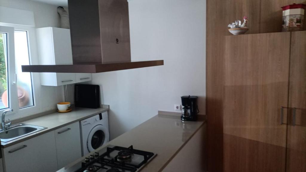 Kuchnia lub aneks kuchenny w obiekcie Casa de campo tranquila en vilar cerca de santiago