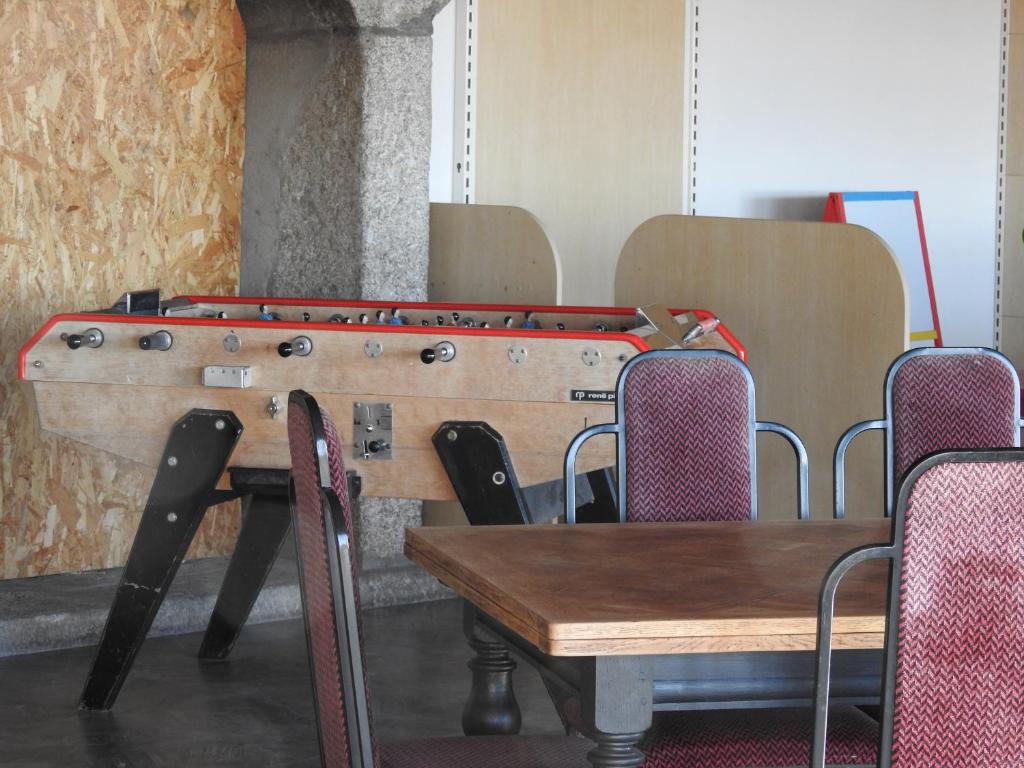 Posezení v ubytování Le Chalet