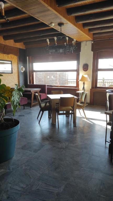 Posezení v ubytování Le Chalet
