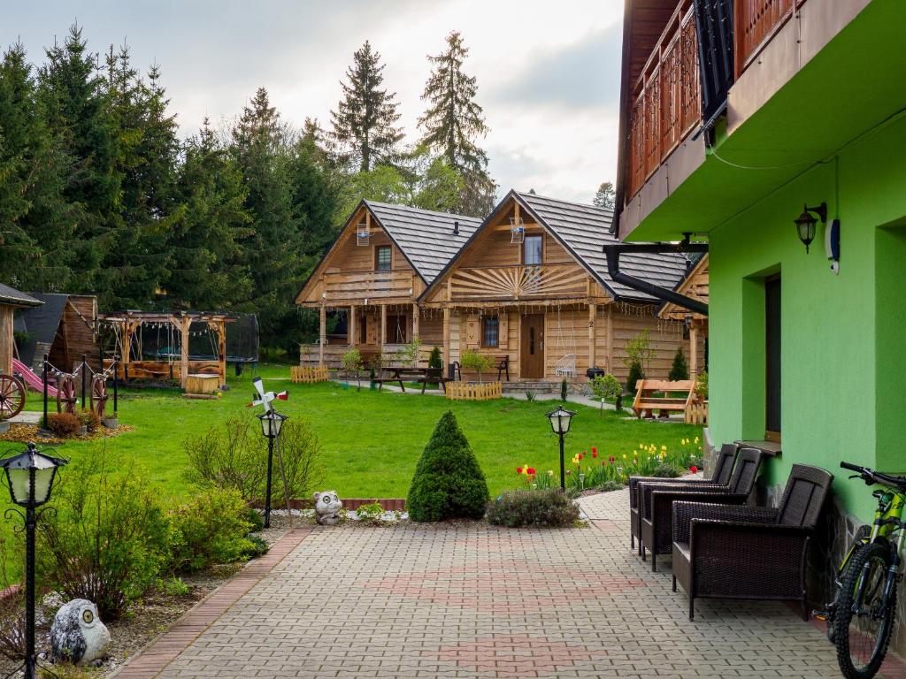 Zahrada ubytování Domki i Pokoje obok Term Chochołów U Tadka