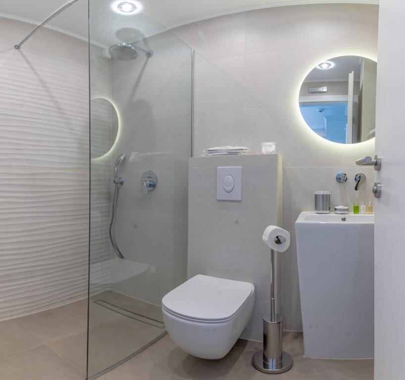 Koupelna v ubytování Villa & Spa Chunarot