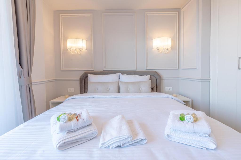 Postel nebo postele na pokoji v ubytování Villa & Spa Chunarot