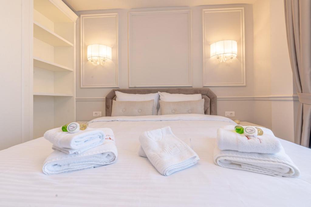 Postel nebo postele na pokoji v ubytování Villa & Spa Chunarot