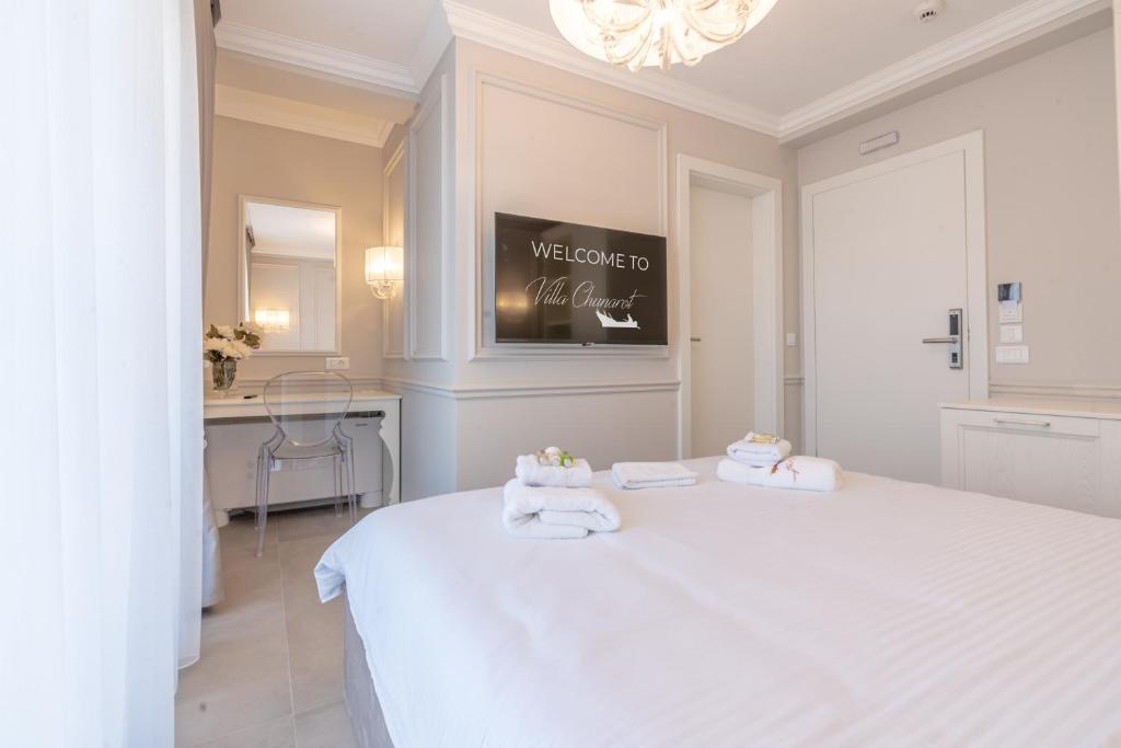 Postel nebo postele na pokoji v ubytování Villa & Spa Chunarot