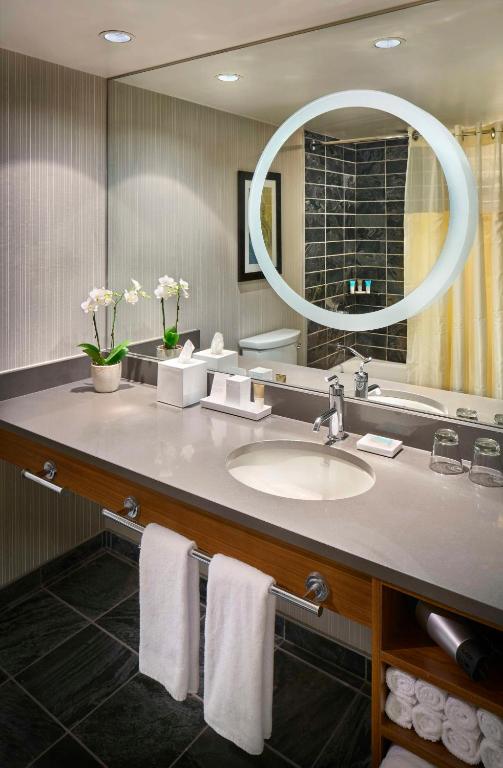 Koupelna v ubytování Hyatt Regency Vancouver