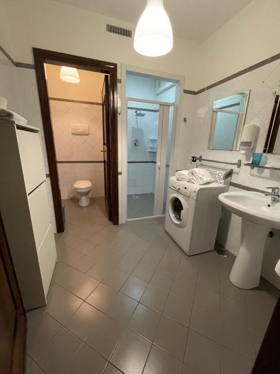 Kúpeľňa v ubytovaní Dante Rooms