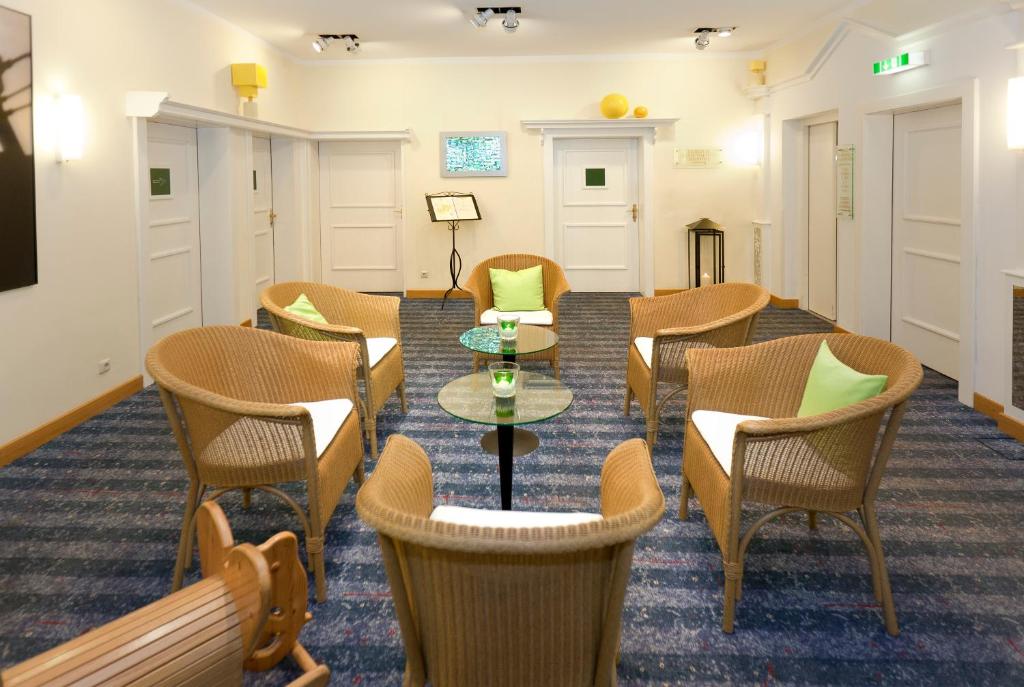 Posezení v ubytování Kress Hotel
