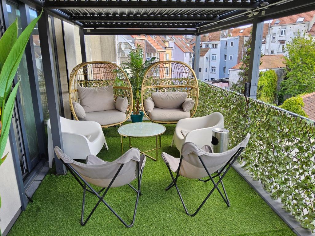 Zahrada ubytování Chambre deluxe au 2ème étage, chambre double au 4ème étage NOT A HÔTEL