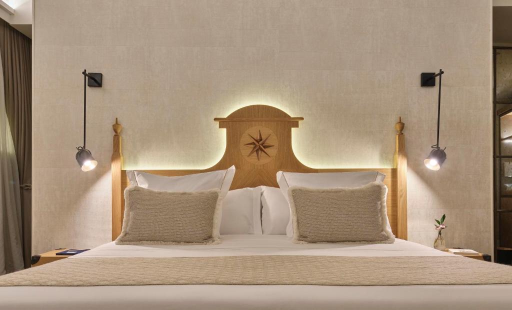 Postel nebo postele na pokoji v ubytování Hotel Antigua Palma - Casa Noble