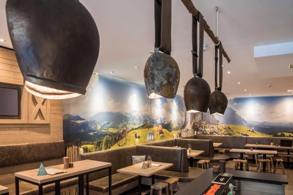 Restaurace v ubytování Cocoon Hauptbahnhof