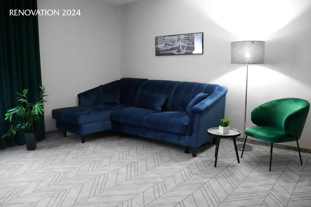 Posezení v ubytování Hotel Polonia Centrum