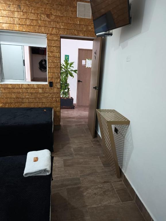 TV a/nebo společenská místnost v ubytování Hotel Prestige