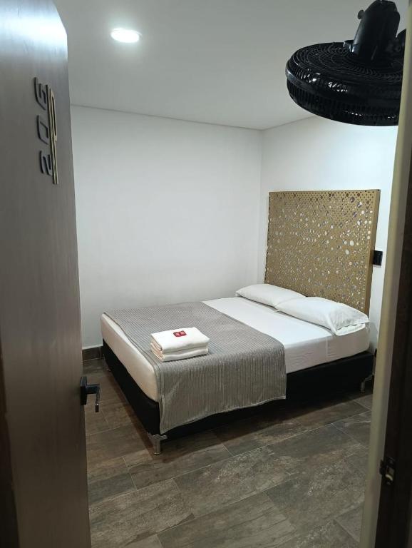 Postel nebo postele na pokoji v ubytování Hotel Prestige