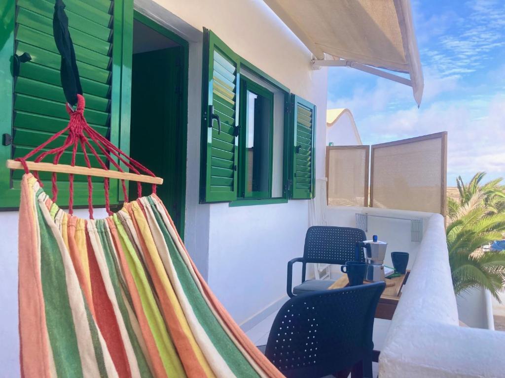 Balkón nebo terasa v ubytování Apartamento El Islote direct at Paradise Beach