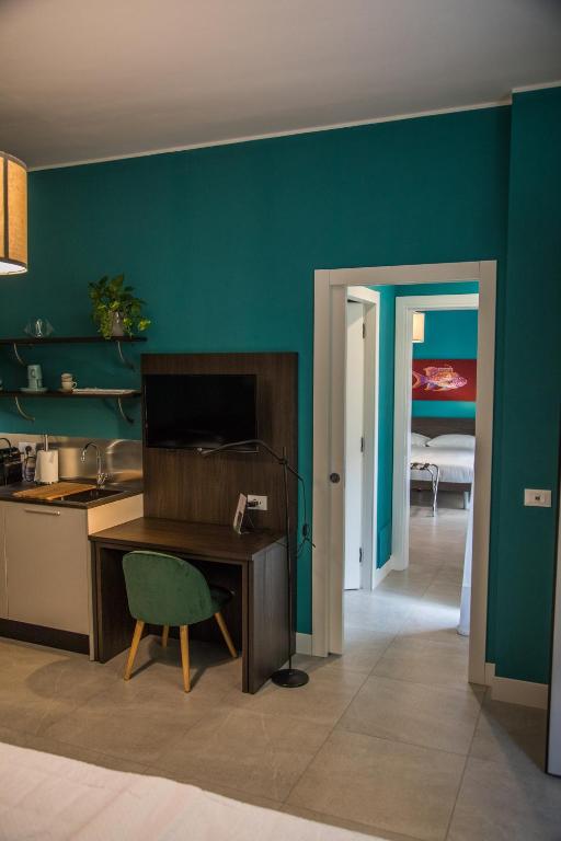 A bed or beds in a room at Casa Consani