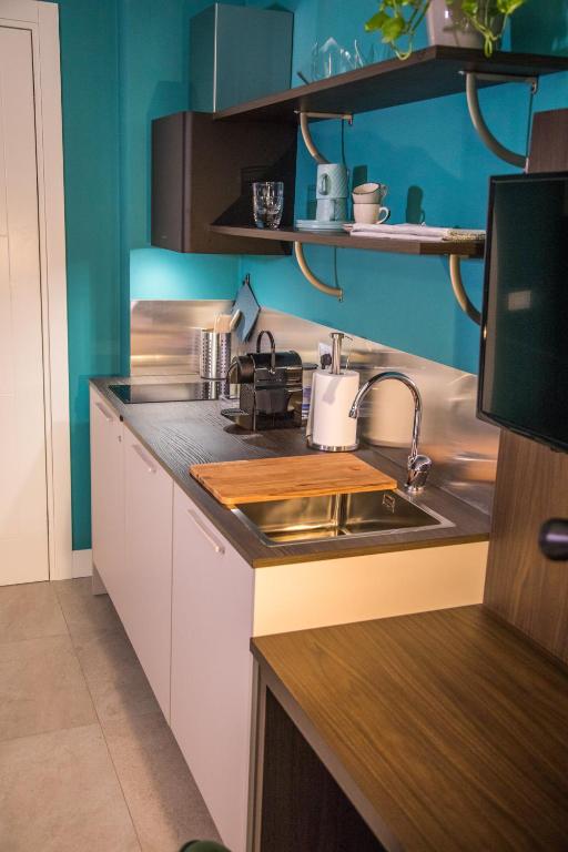 A kitchen or kitchenette at Casa Consani