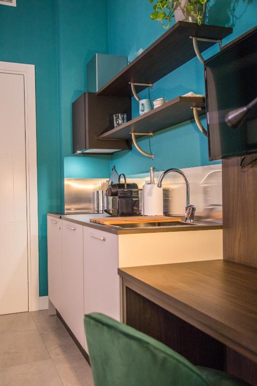A kitchen or kitchenette at Casa Consani