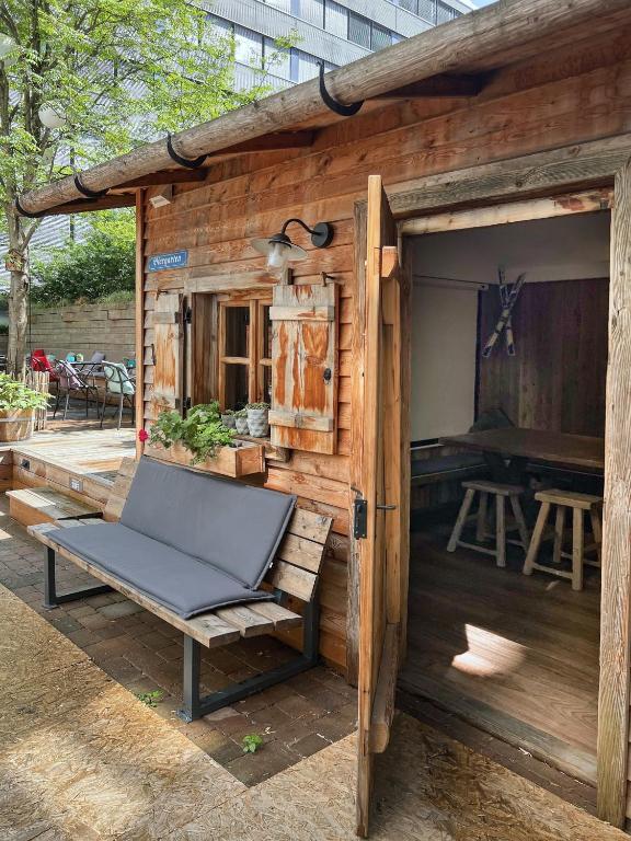 Patio nebo venkovní prostory v ubytování Cocoon Hauptbahnhof