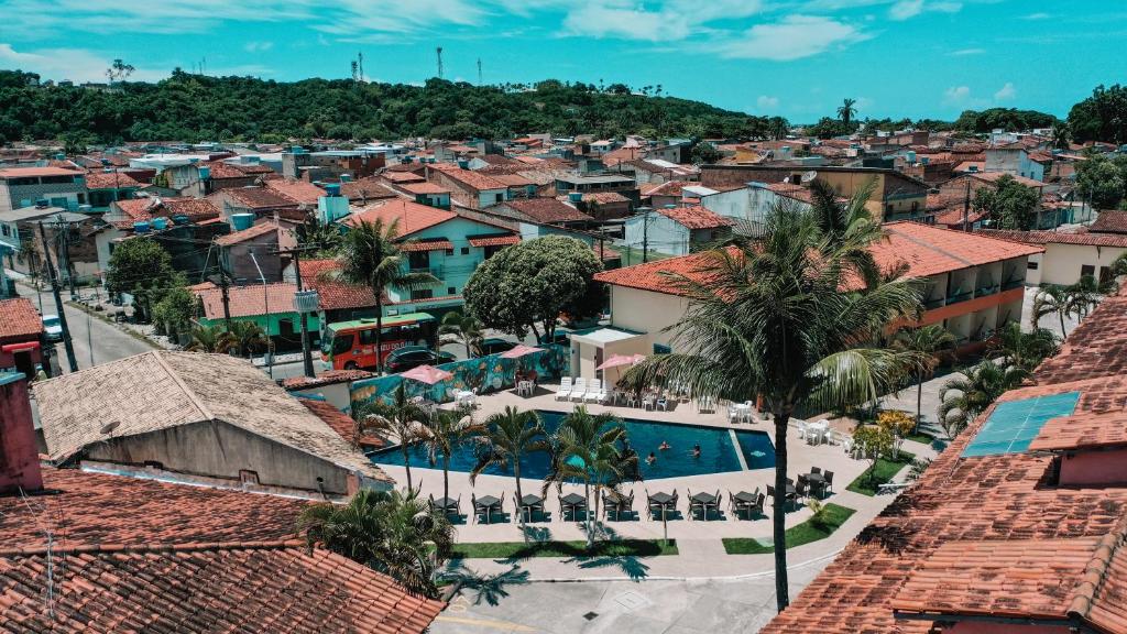 Bazén v ubytování Hotel Fênix nebo v jeho okolí