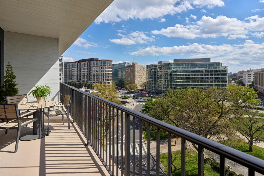 Balkón nebo terasa v ubytování Hotel AKA Washington Circle