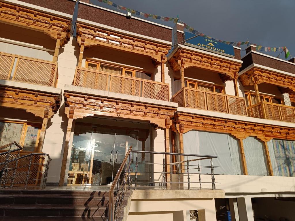 Balkón nebo terasa v ubytování Apricus hotel